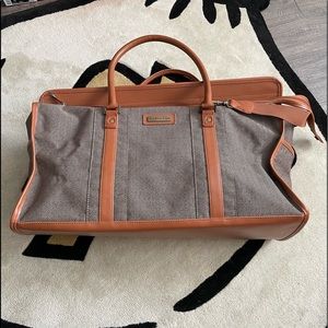 Hartmann herringbone duffel bag